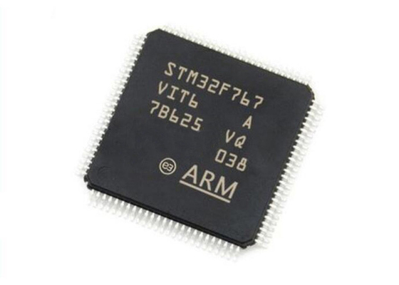 উচ্চ কর্মক্ষমতা STM32F767VIT6 2Mbytes মাইক্রোকন্ট্রোলার IC LQFP100 একক কোর