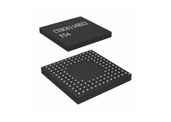 IC MCU CY8C6116BZI-F54 একক কোর মাইক্রোকন্ট্রোলার IC VFBGA124 সারফেস মাউন্ট 50MHz