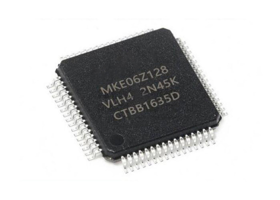 48MHz MKE06Z128VLH4 32Bit একক কোর মাইক্রোকন্ট্রোলার IC LQFP64 সারফেস মাউন্ট