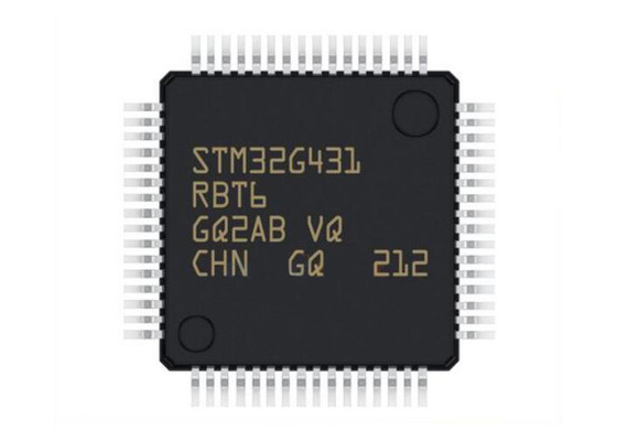 উচ্চ কর্মক্ষমতা STM32G431RBT6 মাইক্রোকন্ট্রোলার IC LQFP64 আর্ম কর্টেক্স-M4 MCU