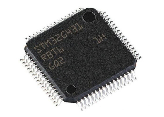 উচ্চ কর্মক্ষমতা STM32G431RBT6 মাইক্রোকন্ট্রোলার IC LQFP64 আর্ম কর্টেক্স-M4 MCU