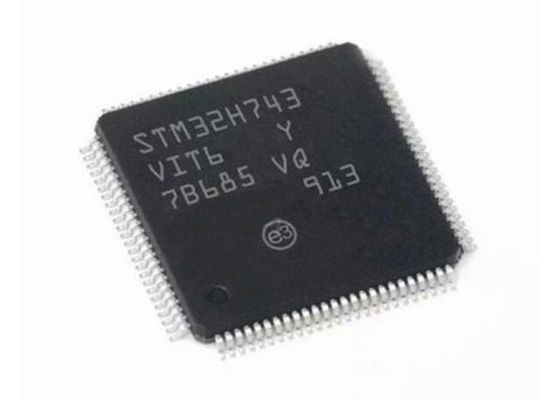 STM32H743VIT6 মাইক্রোকন্ট্রোলার এমসিইউ 480MHz ARM Cortex M7, 1M x 8 RAM, এবং 168 I/O পোর্ট সহ
