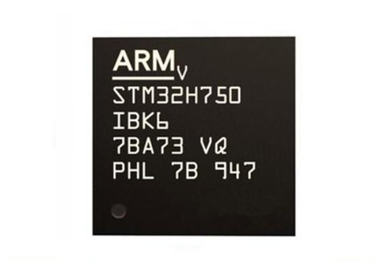 উচ্চ কর্মক্ষমতা MCU STM32H750IBK6 মাইক্রোকন্ট্রোলার IC 201UFBGA 32Bit একক কোর