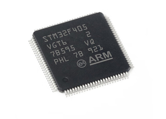 মাইক্রোকন্ট্রোলার MCU STM32F405VGT6 168MHz 1MB ফ্ল্যাশ মাইক্রোকন্ট্রোলার IC LQFP100