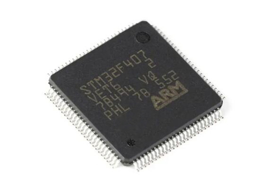 512Kbytes ইন্টিগ্রেটেড সার্কিট চিপ STM32F407VET6 168MHz আর্ম কর্টেক্স M4 কোর 100LQFP
