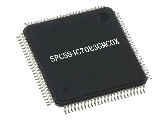 100-TQFP SPC584C70E3GMC0X MCU 32-বিট পাওয়ার আর্কিটেকচার 180MHz মাইক্রোকন্ট্রোলার আইসি
