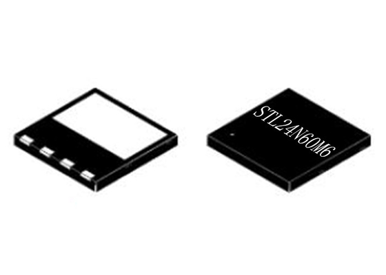 ইন্টিগ্রেটেড সার্কিট চিপ STL24N60M6 পাওয়ার MOSFET ট্রানজিস্টর 600V 8PowerVDFN