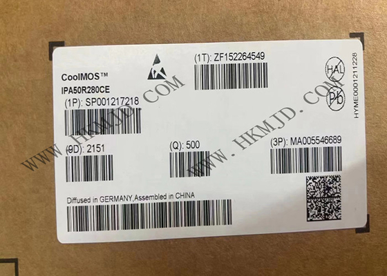 ইন্টিগ্রেটেড সার্কিট চিপ IPA50R280CE N-চ্যানেল 500V 13A একক ট্রানজিস্টর