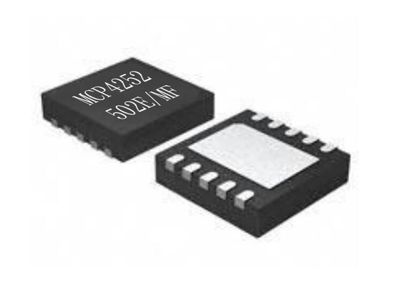 ইন্টিগ্রেটেড সার্কিট চিপ MCP4252-502E/MF উদ্বায়ী মেমরি IC DFN10 SPI ডিজিটাল POT