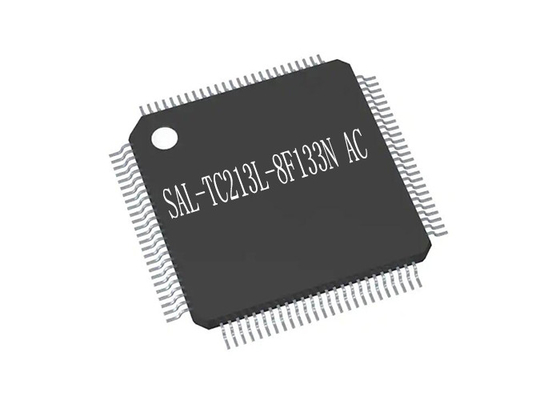 3.3V SAL-TC213L-8F133N AC একক কোর 512KB ফ্ল্যাশ মাইক্রোকন্ট্রোলার IC 100TQFP