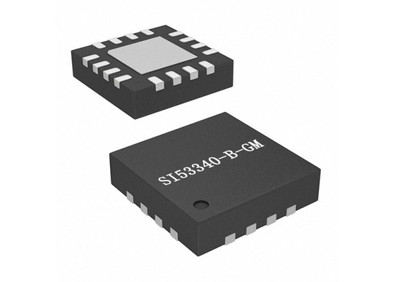 IC চিপ SI53340-B-GM 1.25GHz ঘড়ি ফ্যানআউট বাফার মাল্টিপ্লেক্সার IC 16-VFQFN