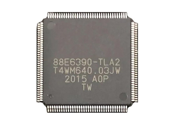 ইন্টিগ্রেটেড সার্কিট চিপ 88E6390-A0-TLA2C000 গিগাবিট ইথারনেট ট্রান্সসিভার IC TQFP144