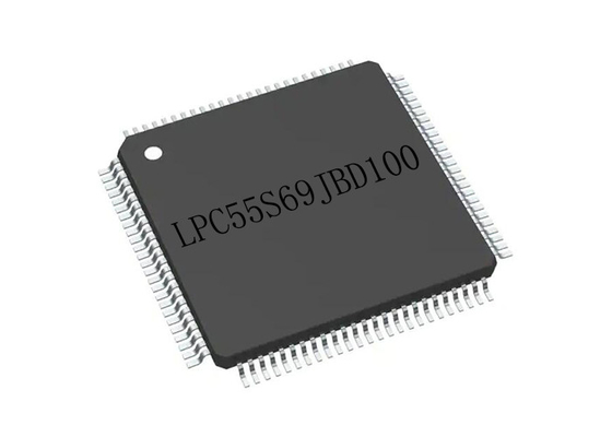 150MHz ইন্টিগ্রেটেড সার্কিট চিপ LPC55S69JBD100 32Bit একক কোর মাইক্রোকন্ট্রোলার IC