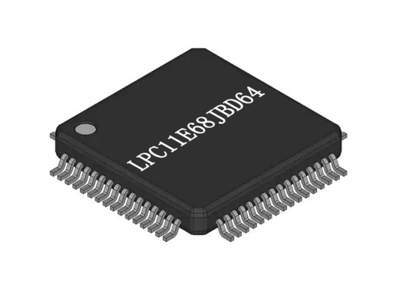 ইলেকট্রনিক ইন্টিগ্রেটেড সার্কিট একক-কোর 50MHz 256KB LPC11E68JBD64 মাইক্রোকন্ট্রোলার IC