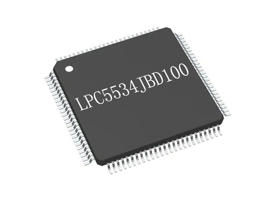 150MHz ইন্টিগ্রেটেড সার্কিট চিপ LPC5534JBD100 একক কোর মাইক্রোকন্ট্রোলার IC 100HLQFP