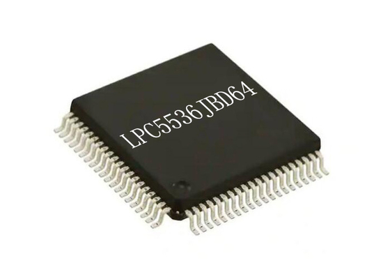 64TQFP LPC5536JBD64 ইন্টিগ্রেটেড সার্কিট চিপ 150MHz 256KB ফ্ল্যাশ মাইক্রোকন্ট্রোলার চিপ