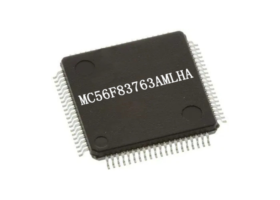 ICs চিপ MC56F83763AMLHA এমবেডেড প্রসেসর 100MHz মাইক্রোকন্ট্রোলার আইসি