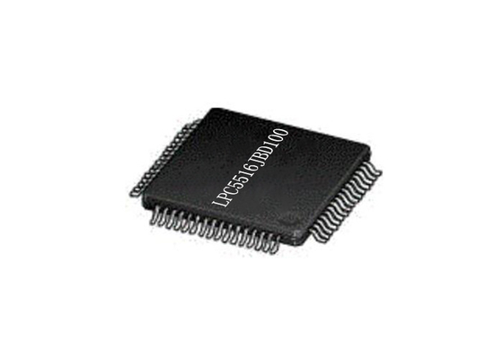 256KB ইন্টিগ্রেটেড সার্কিট চিপ LPC5516JBD100 150MHz মাইক্রোকন্ট্রোলার IC 100HLQFP