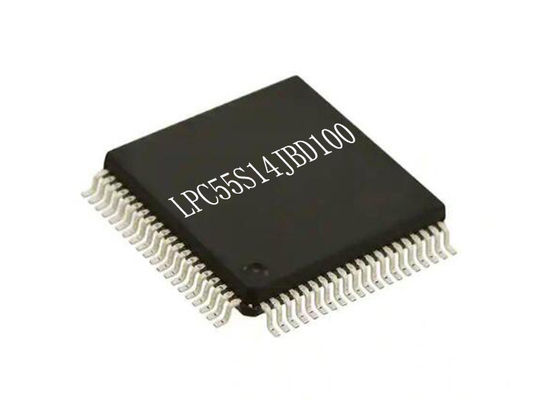 মাইক্রোকন্ট্রোলার MCU LPC55S14JBD100 150MHz ARM Cortex M33 HLQFP100 আইসি চিপ