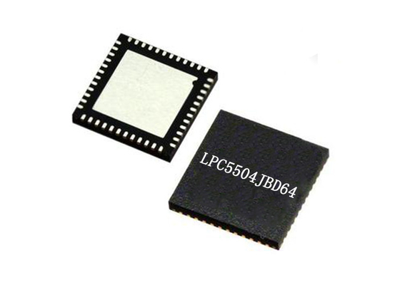 ইন্টিগ্রেটেড সার্কিট চিপ LPC5504JBD64 একক-কোর 96MHz মাইক্রোকন্ট্রোলার IC সারফেস মাউন্ট