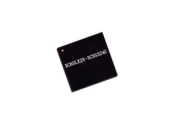ইন্টিগ্রেটেড IC XC6SLX25-3CSG324C ফিল্ড প্রোগ্রামেবল গেট অ্যারে 1080 MHz 324-LFBGA