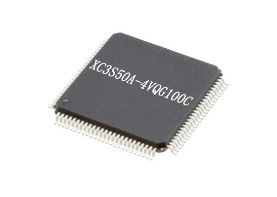 ইন্টিগ্রেটেড IC XC3S50A-4VQG100C 100-TQFP হাই পারফরম্যান্স ফিল্ড প্রোগ্রামেবল গেট অ্যারে