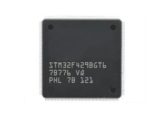 LQFP208 মাইক্রোকন্ট্রোলার চিপ STM32F429BGT6 ইন্টিগ্রেটেড IC 180MHz 32Bit একক কোর