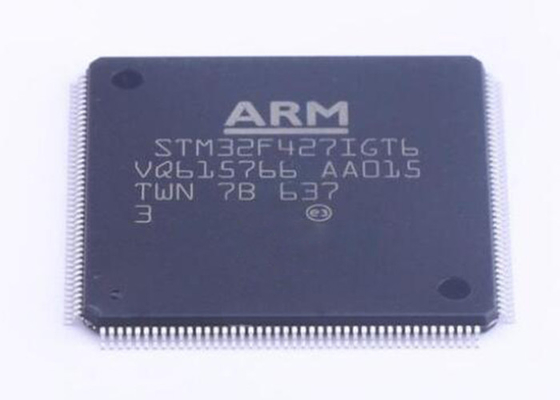 STM32F427IGT6 মাইক্রোকন্ট্রোলার MCU 176LQFP একক কোর 1MB ফ্ল্যাশ 32 বিট MCU