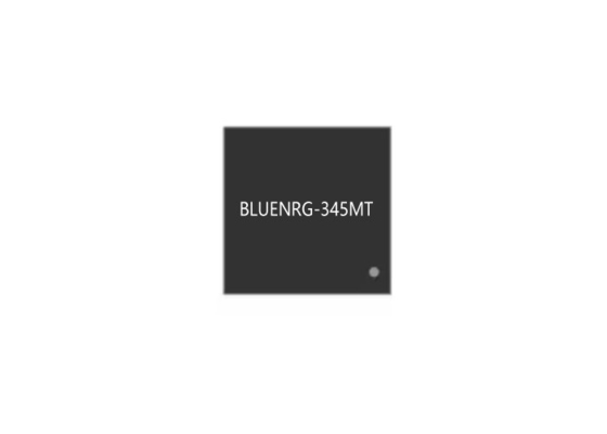 BT IC BT 5.2 BLUENRG-345MT 2.4GHz - 2.4835GHz RF সিস্টেম একটি চিপে - SoC