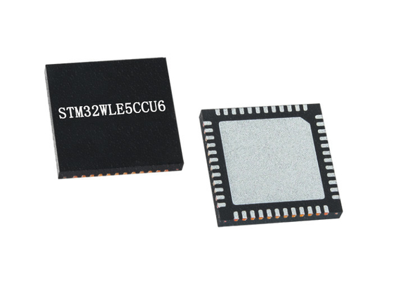 STM32WLE5CCU6 256 Kbytes Flash RF ট্রান্সসিভার IC 48-UFQFN সারফেস মাউন্ট