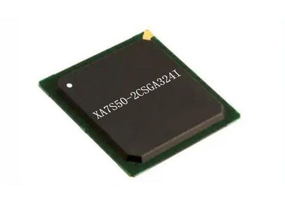 XA7S50-2CSGA324I স্পার্টান-৭ XA FPGA IC-তে ৫২160 লজিক উপাদান, 1250 Mb/s ডেটা ট্রান্সফার রেট, এবং 28 nm প্রক্রিয়া রয়েছে