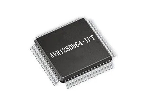 128KB ফ্ল্যাশ AVR128DB64-I/PT নমনীয় লো-পাওয়ার মাইক্রোকন্ট্রোলার IC 64-TQFP