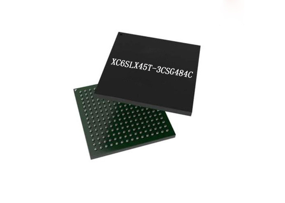 ফিল্ড প্রোগ্রামেবল গেট অ্যারে XC6SLX45T-3CSG484C উচ্চ কর্মক্ষমতা 484-FBGA