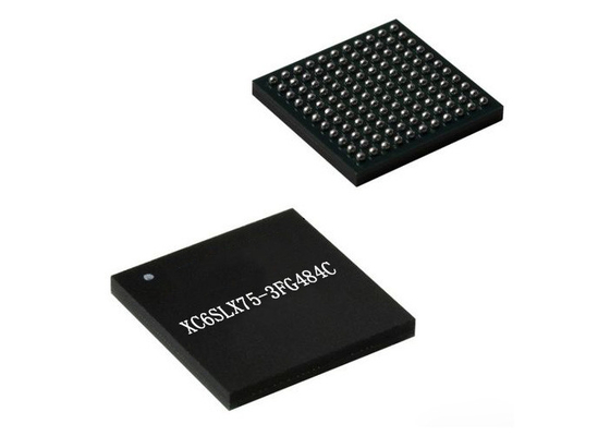 IC চিপ XC6SLX75-3FG484C 1080 MHz FPGA - ফিল্ড প্রোগ্রামেবল গেট অ্যারে IC