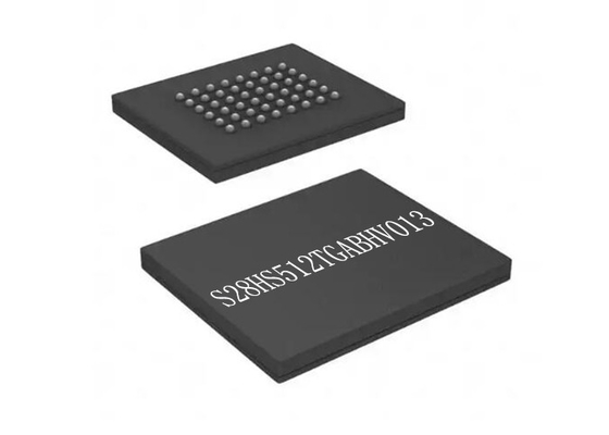 উচ্চ গতির CMOS S28HS512TGABHV013 ফ্ল্যাশ বা মেমরি আইসি 24FBGA ইন্টিগ্রেটেড সার্কিট চিপ