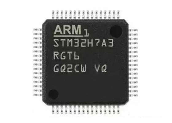 32বিট আর্ম কর্টেক্স MCUs STM32H7A3RGT6 মাইক্রোকন্ট্রোলার MCU 64LQFP উচ্চ কর্মক্ষমতা