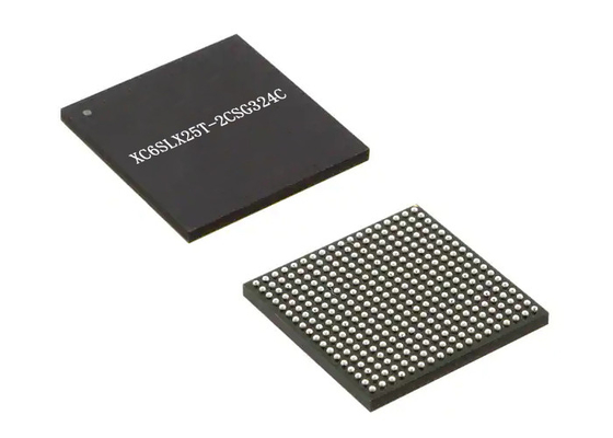 IC চিপ XC6SLX25T-2CSG324C Spartan-6 LXT ফিল্ড প্রোগ্রামেবল গেট অ্যারে আইসি