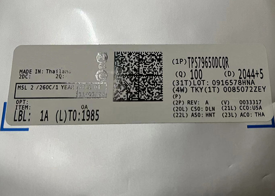 ইন্টিগ্রেটেড সার্কিট চিপ TPS79650DCQR লো ড্রপআউট লিনিয়ার রেগুলেটর 1A আল্ট্রালো নয়েজ