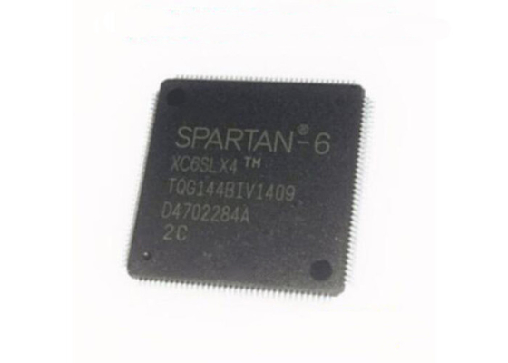 ফিল্ড প্রোগ্রামযোগ্য গেট অ্যারে XC6SLX4-2TQG144C 144LQFP স্পার্টান 6 LX FPGA চিপ