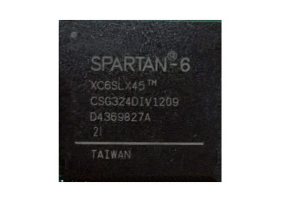 ফিল্ড প্রোগ্রামেবল গেট অ্যারে XC6SLX45-2CSG324I ইন্টিগ্রেটেড সার্কিট চিপ 324CSPBGA