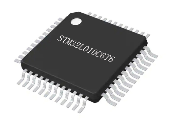 STM32L010C6T6 32 বিট MCU একক কোর 32MHz 32KB মাইক্রোকন্ট্রোলার IC সারফেস মাউন্ট