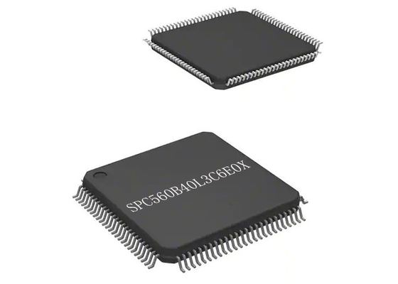 SPC560B40L3C6E0X মাইক্রোকন্ট্রোলার 32 বিট MCU সিঙ্গেল কোর ফ্ল্যাশ 100-LQFP
