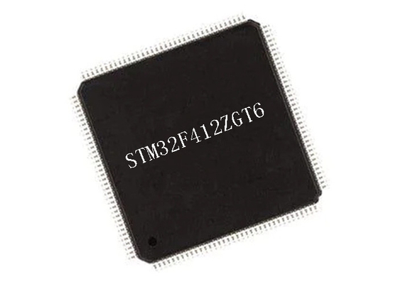 STM32F412ZGT6 ARM Cortex-M4 32-বিট একক-কোর 100MHz 1MB মাইক্রোকন্ট্রোলার IC
