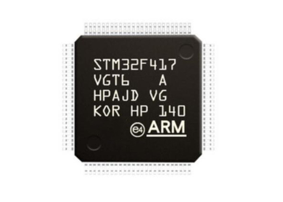 মাইক্রোকন্ট্রোলার MCU STM32F417VGT6 এমবেডেড মাইক্রোকন্ট্রোলার IC 100LQFP IC চিপ