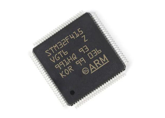আর্ম কর্টেক্স-M4 STM32F415VGT6 মাইক্রোকন্ট্রোলার MCU 100LQFP উচ্চ কার্যক্ষমতা 168MHz