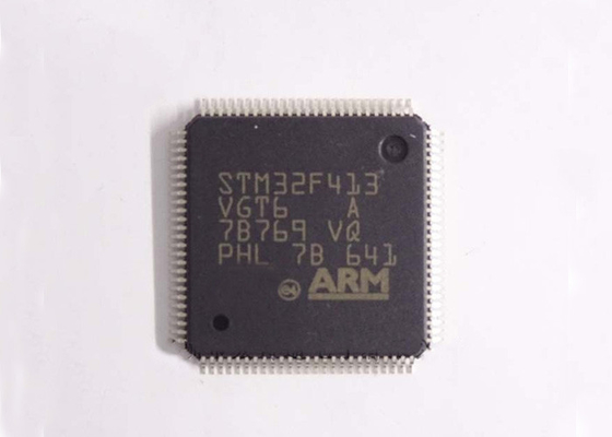 মাইক্রোকন্ট্রোলার MCU STM32F413VGT6 1MB ফ্ল্যাশ 100LQFP মাইক্রোকন্ট্রোলার আইসি
