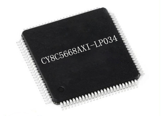67MHz মাইক্রোকন্ট্রোলার MCU CY8C5668AXI-LP034 প্রোগ্রামেবল সিস্টেম অন চিপ 100TQFP