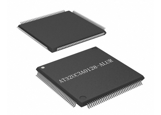 মাইক্রোকন্ট্রোলার IC AT32UC3A0128-ALUR 32-বিট একক-কোর 66MHz 128KB ফ্ল্যাশ 144-LQFP
