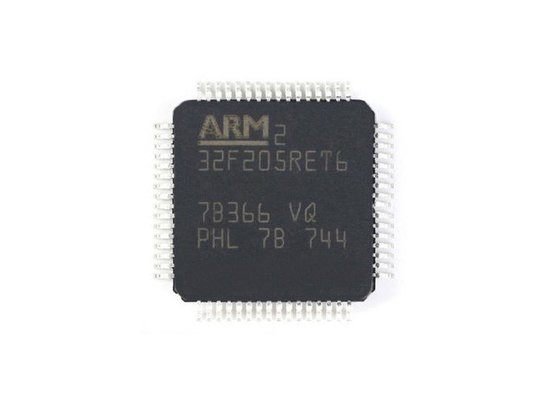 মাইক্রোকন্ট্রোলার MCU IC STM32F205RET6 FLASH 64-LQFP প্যাকেজ সারফেস মাউন্ট