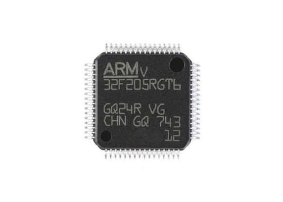 মাইক্রোকন্ট্রোলার MCU STM32F205RGT6 32-বিট একক-কোর 120MHz 64-LQFP প্যাকেজ